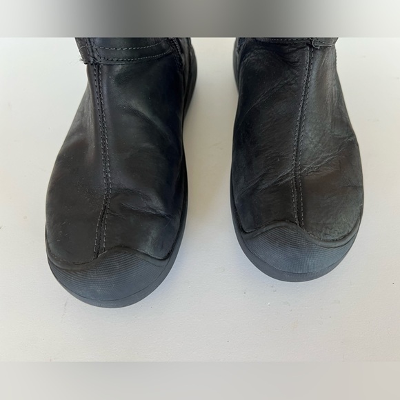 Keen Fremont Zip Waterproof Insulated Winter Boot Black Leather & Faux Fur, 6.5 - Picture 3 of 15